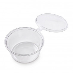 Cоусник 80 мл прозрений з кришкою Cоусник 80 мл прозрений з кришкою