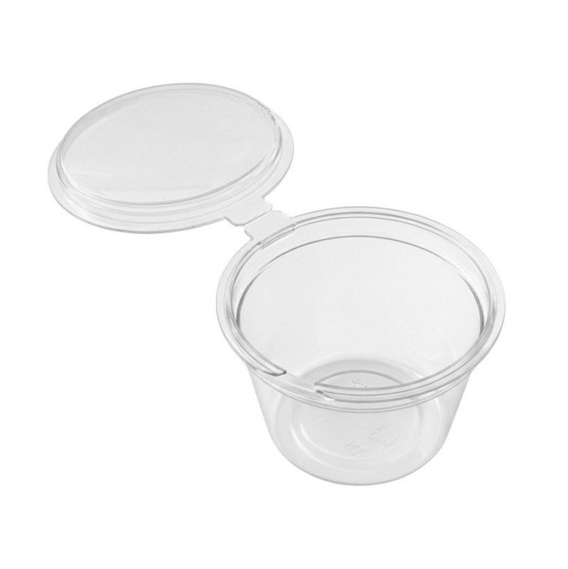 Соусник 10 мл прозорий з кришкою