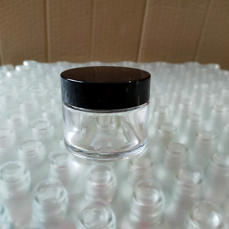 Баночка "НІНЕЛЬ" склянна 50 мл прозора