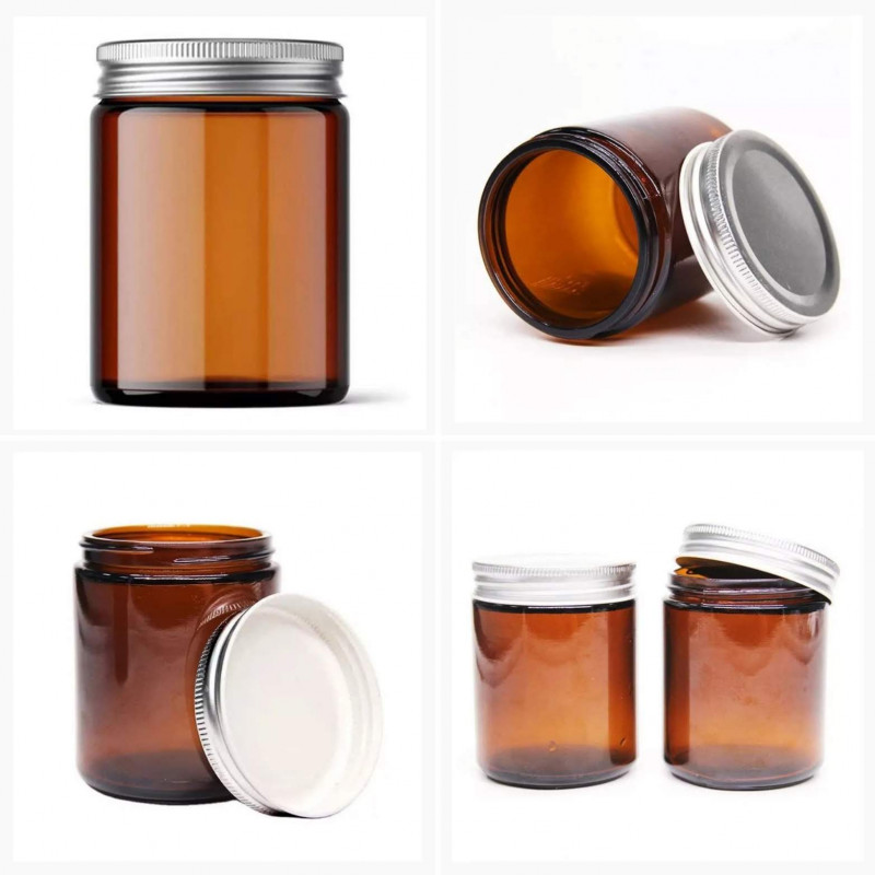 Баночка скляна "KЕTI" 250 мл, з кришкою