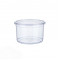 Судочок 500 мл пластиковий, прозорий з кришкою