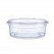 Судочок 250 мл з кришкою, пластиковий, прозорий