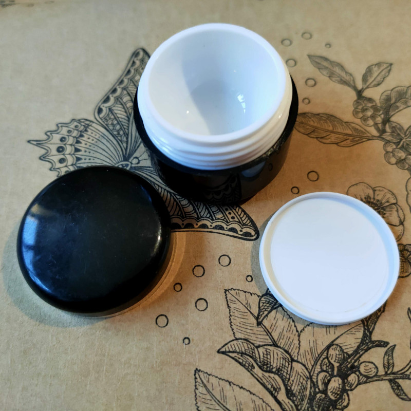 Баночка "АЛЬОНКА" термос 5 мл чорна