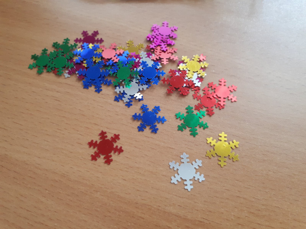 Сніжинки, пакетик